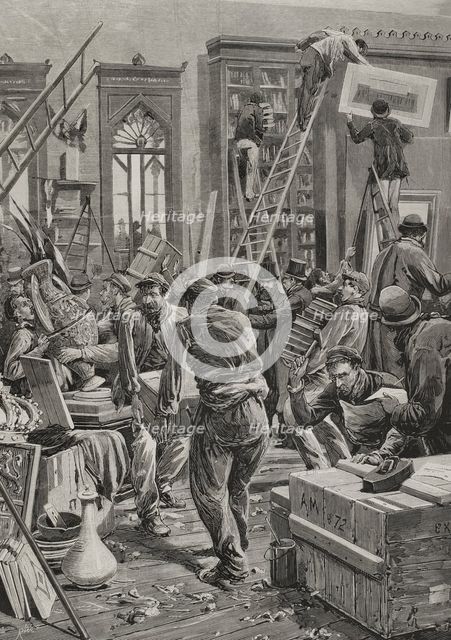 Universal Exhibition of 1878, Paris, France, 1878. Creator: Bernardo Rico.