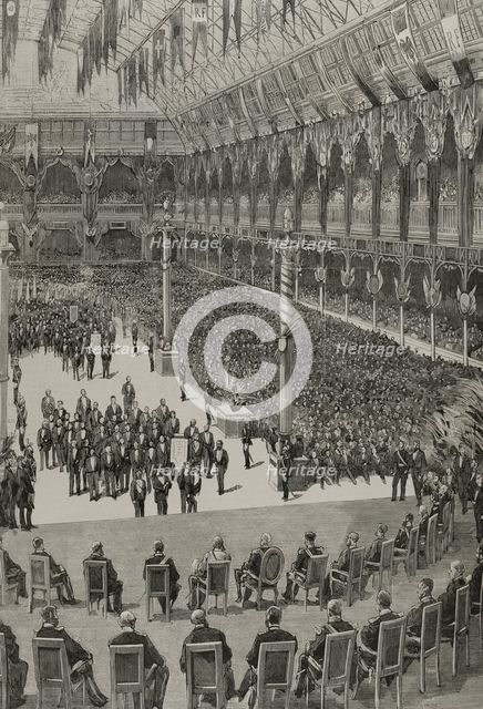 Universal Exhibition of Paris, France, 1878.  Creators: Bernardo Rico, Josep Lluís Pellicer Feñé.