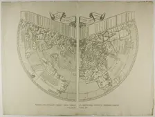 Universalior Cogniti Orbis Tabula, Ex Recentibus Confecta Observationibus Ruysch, 1508, reprint 1889 Creator: Unknown