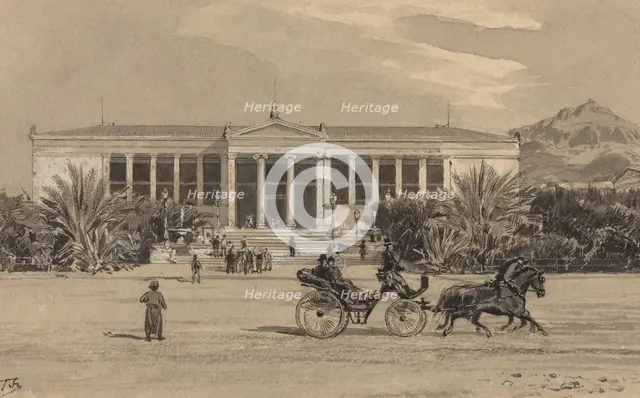 University, 1890. Creator: Themistocles von Eckenbrecher.