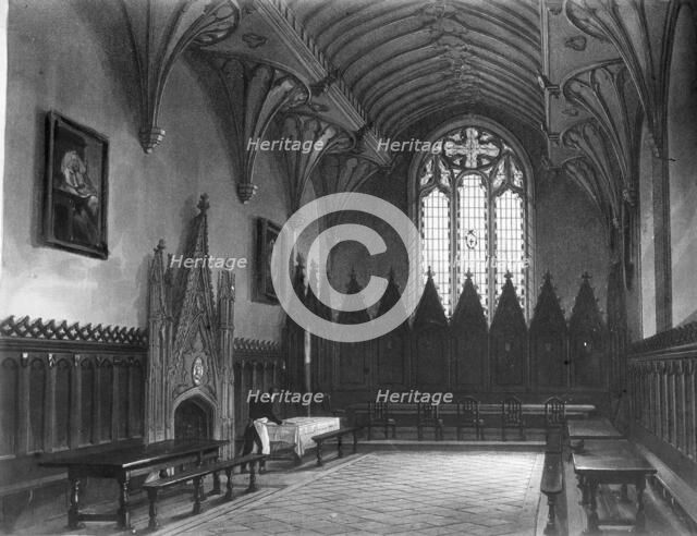 University College, Oxford, Oxfordshire, 1907. Artist: Henry Taunt