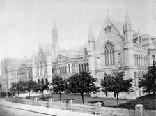 University College, Shakespeare Street entrance, Nottingham, Nottinghamshire, c1880. Creator: Unknown