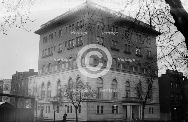 University Club, Washington, between c1910 and c1915. Creator: Bain News Service.