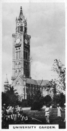 University Garden, Bombay, India, c1925