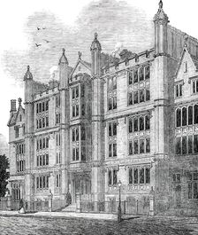 University Hall, Gordon-Square, 1850. Creator: Unknown