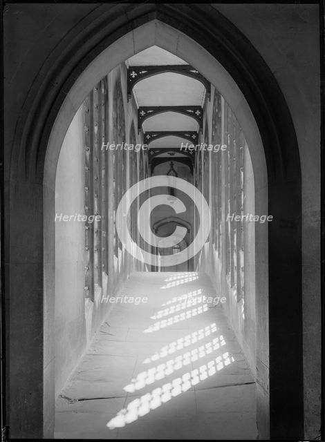 University of Cambridge, St John's College, New Bridge, Cambridge, Cambridgeshire, 1945-1960. Creator: Margaret F Harker.