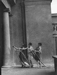University of California at Berkeley dancers, 1927 Creator: Arnold Genthe