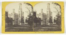 University of Chicago, front view, 1890/99. Creator: John Carbutt