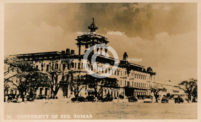 'University of Sto. Tomas', c1940.  Artist: Unknown.