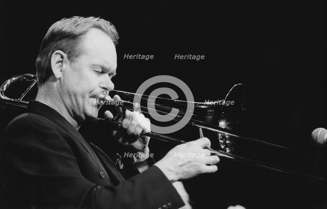 Unknown Trombonist, c1982. Creator: Brian Foskett.