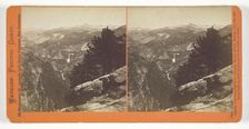 Unknown View, Yosemite, 1861/76. Creator: Carleton Emmons Watkins