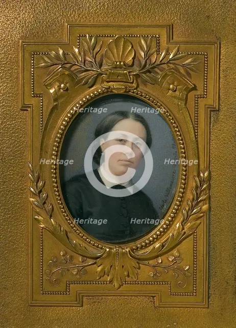 Unknown woman, 19th century. Creator: Cecile Villeneuve.