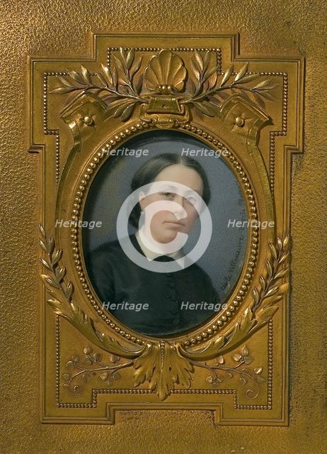 Unknown woman, 19th century. Creator: Cecile Villeneuve.
