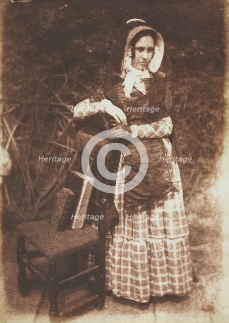 Unknown Woman, c. 1844. Creator: David Octavius Hill (British, 1802-1870); Robert Adamson (British, 1821-1848), and.