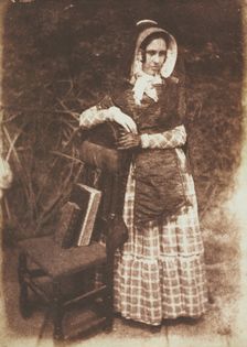 Unknown Woman, c. 1844. Creator: David Octavius Hill (British, 1802-1870); Robert Adamson (British, 1821-1848), and