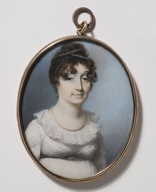 Unknown woman, c18th century. Creator: George Engleheart