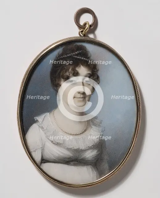 Unknown woman, c18th century. Creator: George Engleheart.