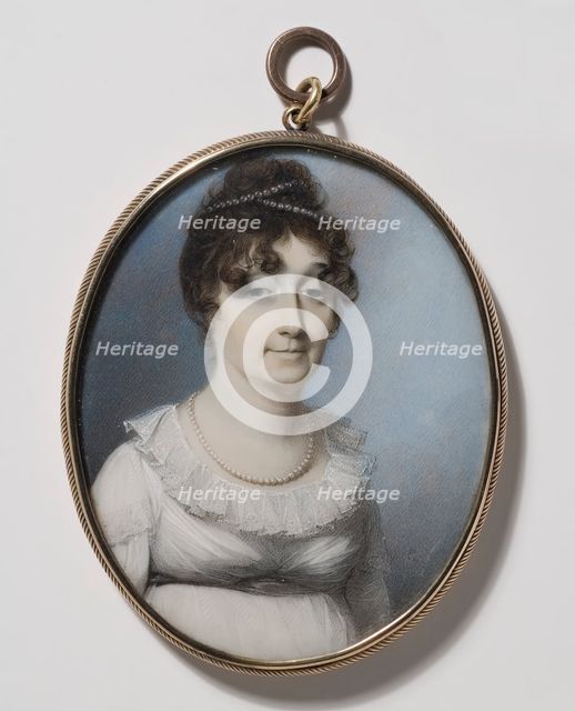 Unknown woman, c18th century. Creator: George Engleheart.