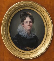 Unknown woman, c18th century. Creator: Sophie-Clemence Delacazette