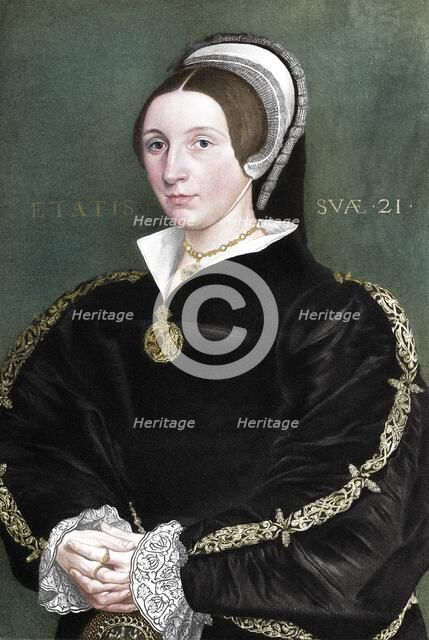 Unknown woman formerly thought to be Catherine Howard, 1902. Artist: Unknown.