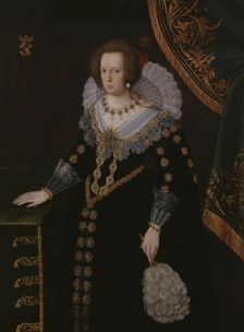 Unknown woman, formerly known as Sofia Gyllenhielm, 17th century. Creator: Jacob Heinrich Elbfas