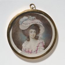 Unknown woman, possibly the artist's future wife Ulrika Maria Stahlberg, died 1797, 1786. Creator: Arvid Lundback
