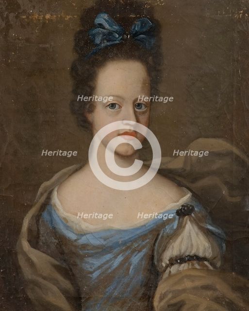 Unknown woman, probably Maria Elisabet, 1678-1755, c18th century. Creator: Anon.