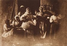 Unknown Women, between 1843 and 1847. Creators: David Octavius Hill, Robert Adamson, Hill & Adamson