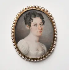 Unknown young lady, c1800. Creator: Johan Gustaf Hofvenskold