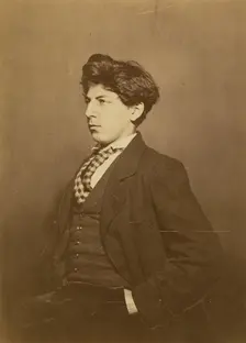 Unknown Young Man, 1860-1861. Creator: Nadar
