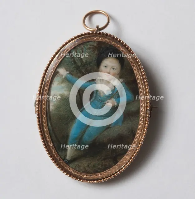 Unknown boy, 1782. Creator: Samuel Shelley.
