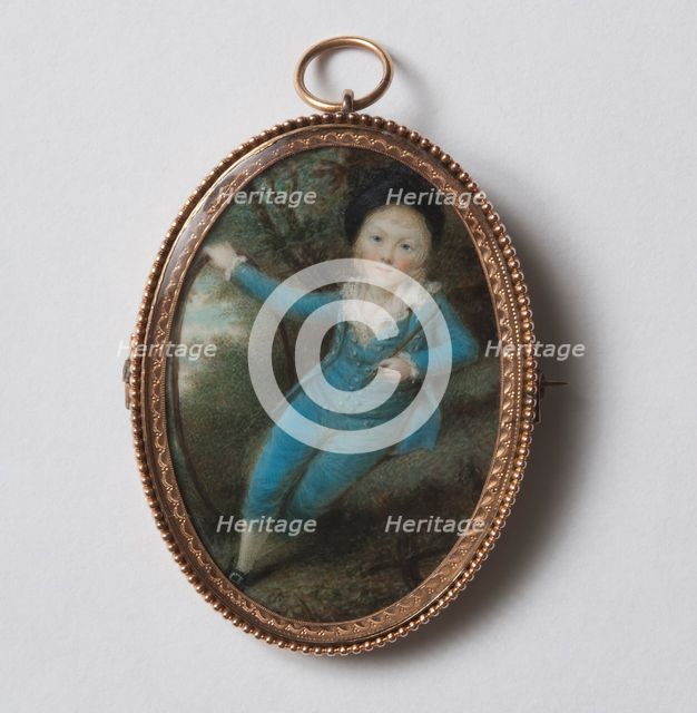 Unknown boy, 1782. Creator: Samuel Shelley.