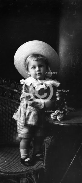 Unknown child, c1900s. Creator: Robert Augustus Henry L'Estrange.