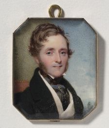 Unknown gentleman, 1835. Creator: William Egley