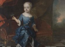 Unknown girl, early 18th century. Creator: Unknown