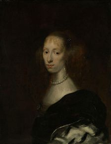 Unknown lady, 1670s. Creator: Abraham Wuchters