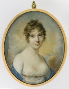 Unknown Lady, 1806. Creator: Christian Horneman