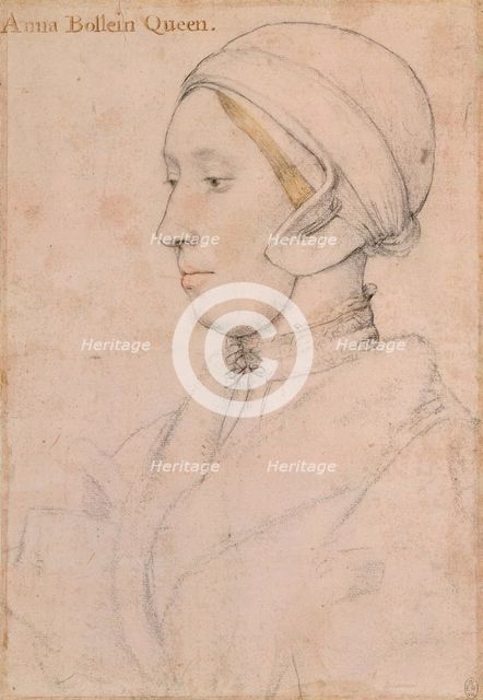 Unknown Lady (Anne Boleyn), 1536. Artist: Holbein, Hans, the Younger (1497-1543)