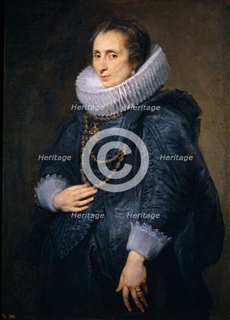 Unknown Lady, c1628. Creator: Anthony van Dyck.