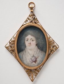 Unknown lady. Creator: Anton Ulrik Berndes