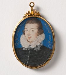 Unknown man, 1596. Creator: Nicholas Hilliard