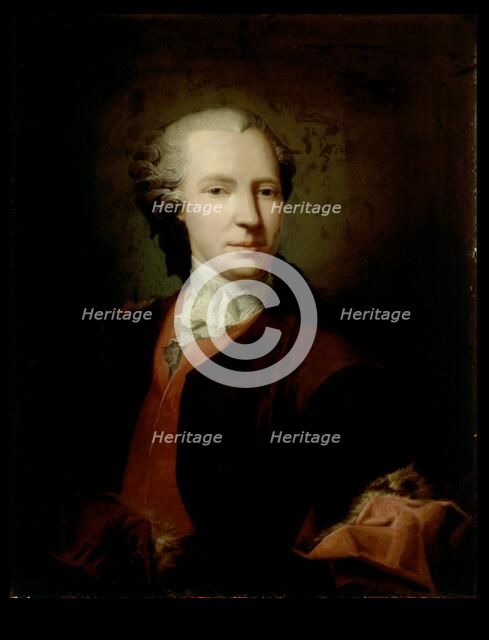 Unknown man, 1756. Creator: Isak Wacklin.