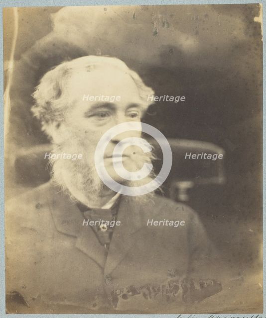 Unknown Man, 1864/66. Creator: Julia Margaret Cameron.