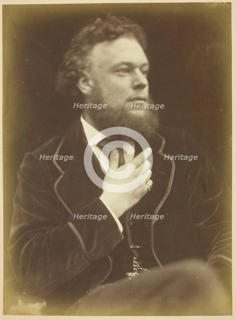 Unknown Man, 1868/74. Creator: Julia Margaret Cameron.