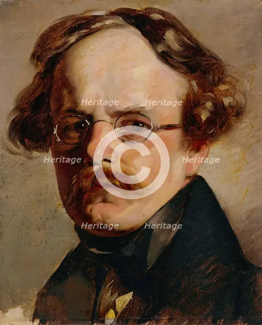 Unknown Man, 1830. Creator: Friedrich von Amerling.
