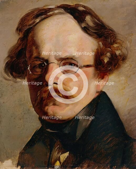 Unknown Man, 1830. Creator: Friedrich von Amerling.