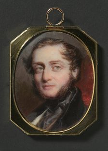 Unknown man, 1836. Creator: Simon Jacques Rochard