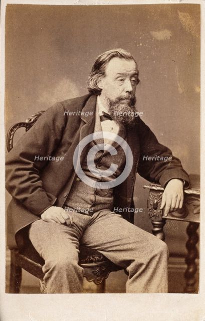 Unknown man, c early 1860s. Creator: Cundall, Downes & Co.