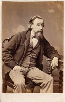Unknown man, c early 1860s. Creator: Cundall, Downes & Co