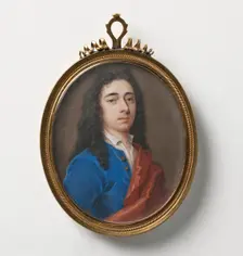 Unknown man, c18th century. Creator: Bernard Lens the Younger